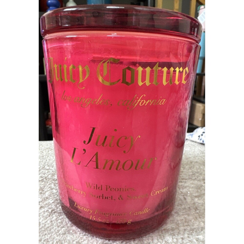 NWT Juicy Couture Los Angeles Juicy L’Amour Candle 15.5oz